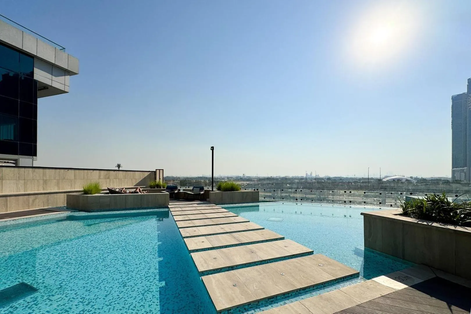 Guestready - Elegant Studio At Urban Oasis Dubaj Apartmán